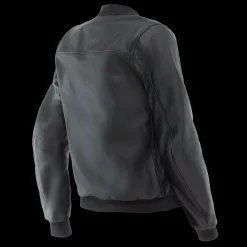 ACCENTO CHAQUETA DE CUERO PERFORADO MOTO MUJER