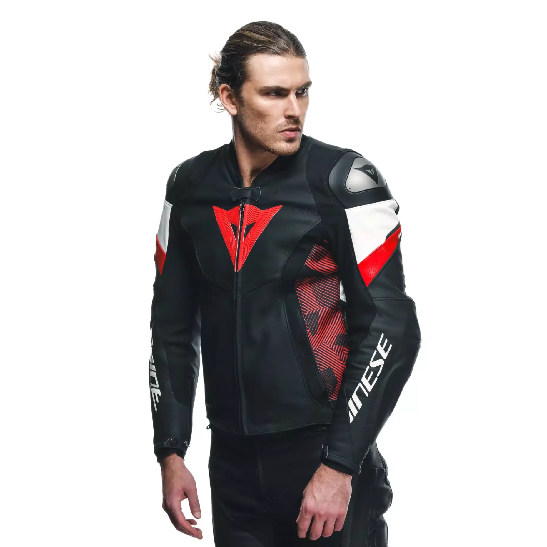 AVRO 5 CHAQUETA DE CUERO MOTO HOMBRE