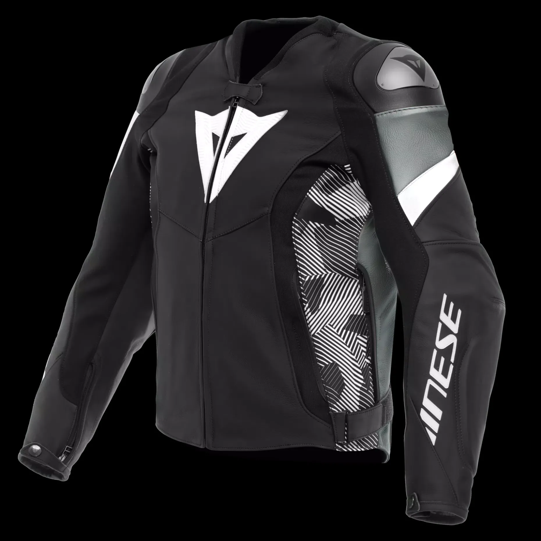 AVRO 5 CHAQUETA DE CUERO MOTO HOMBRE