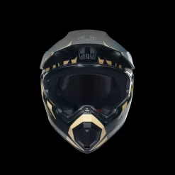 AX9 STEPPA MATT CARBON/GREY/SAND - CASCO MOTO INTEGRAL E2206