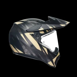 AX9 STEPPA MATT CARBON/GREY/SAND - CASCO MOTO INTEGRAL E2206