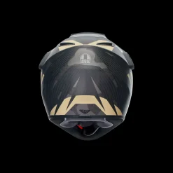 AX9 STEPPA MATT CARBON/GREY/SAND - CASCO MOTO INTEGRAL E2206