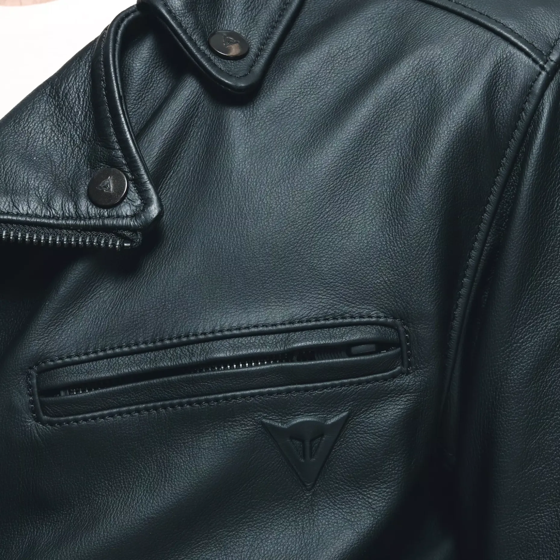 CHIODO CHAQUETA DE CUERO MOTO HOMBRE