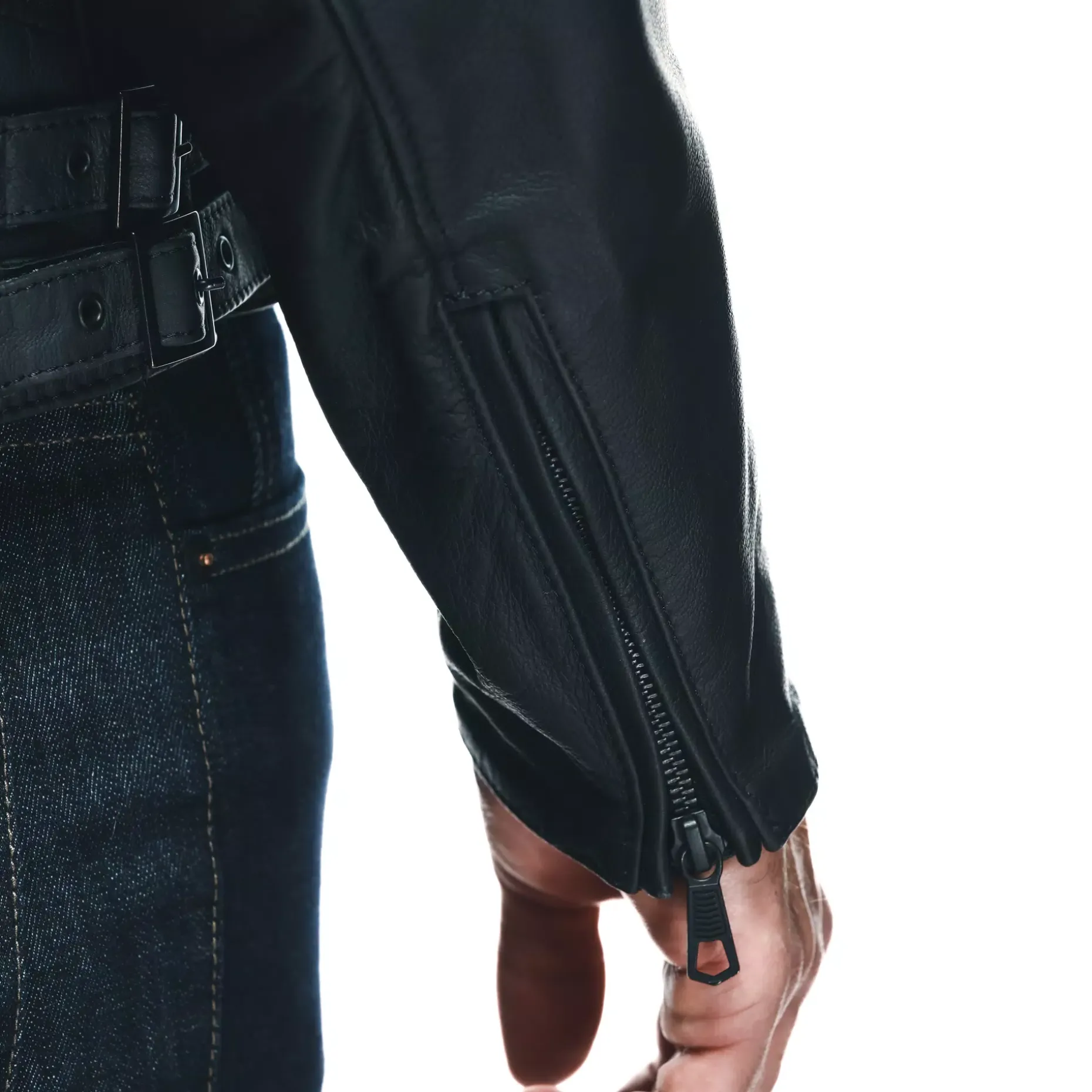 CHIODO CHAQUETA DE CUERO MOTO HOMBRE
