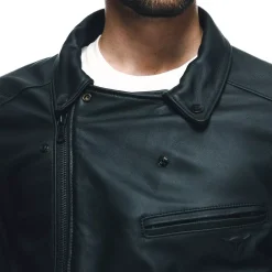 CHIODO CHAQUETA DE CUERO MOTO HOMBRE
