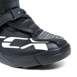 COMP KID BOTAS MOTO OFFROAD NIÑO - NEGRO/NEGRO/BLANCO