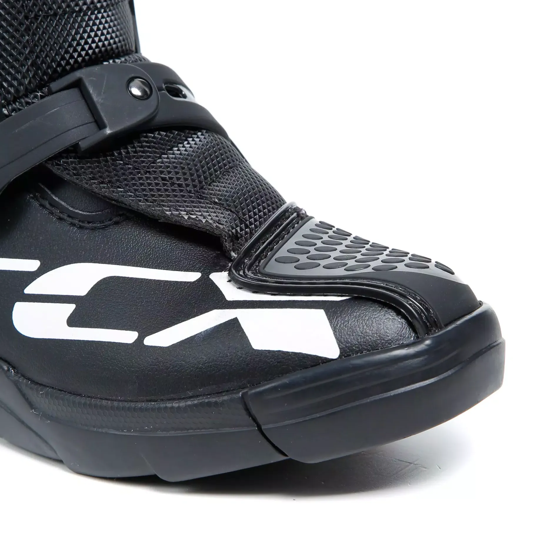 COMP KID BOTAS MOTO OFFROAD NIÑO - NEGRO/NEGRO/BLANCO