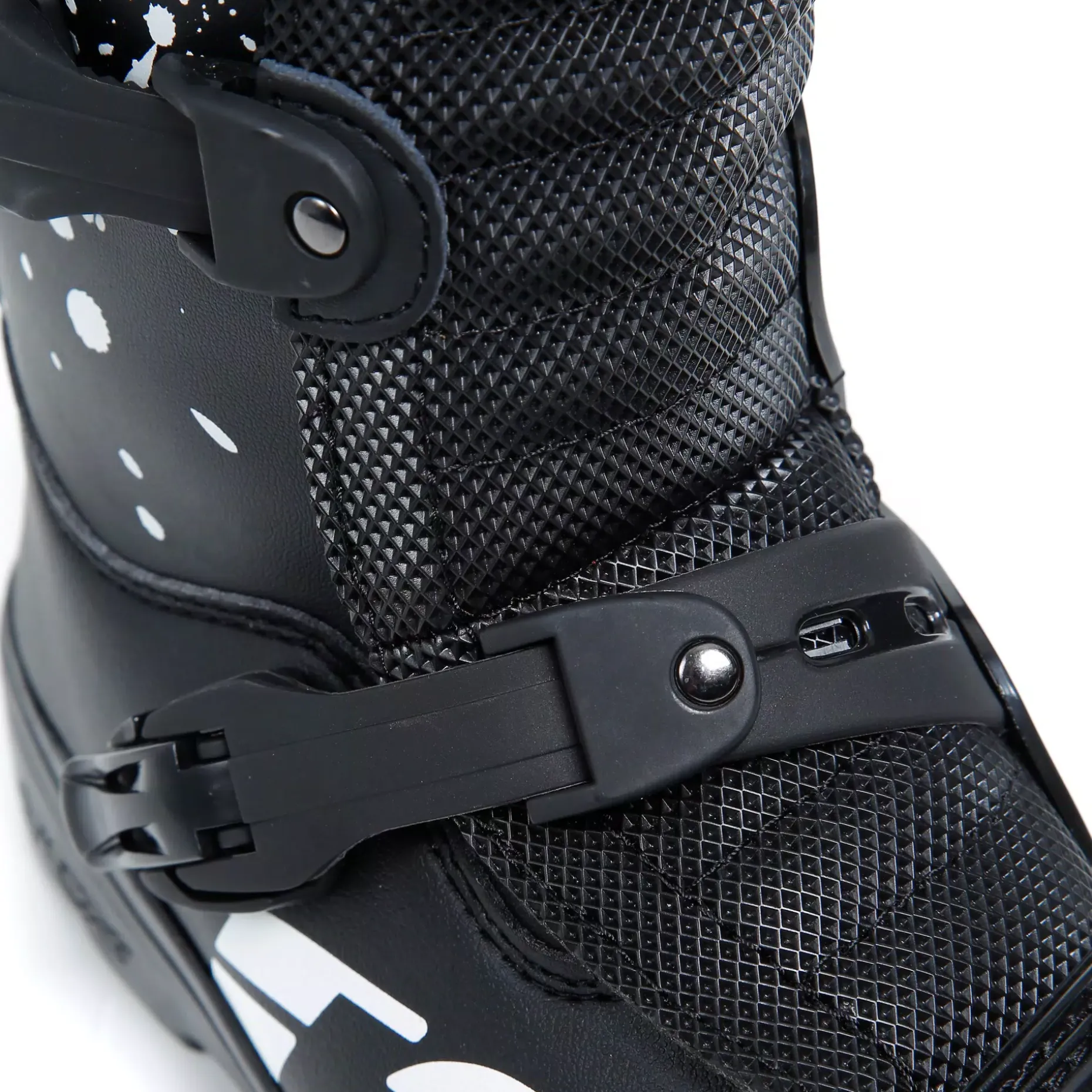 COMP KID BOTAS MOTO OFFROAD NIÑO - NEGRO/NEGRO/BLANCO