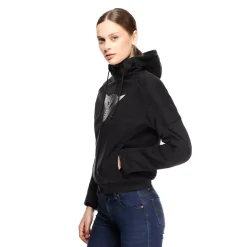 DAEMON-X - SUDADERA DE MOTO CON PROTECCIONES MUJER