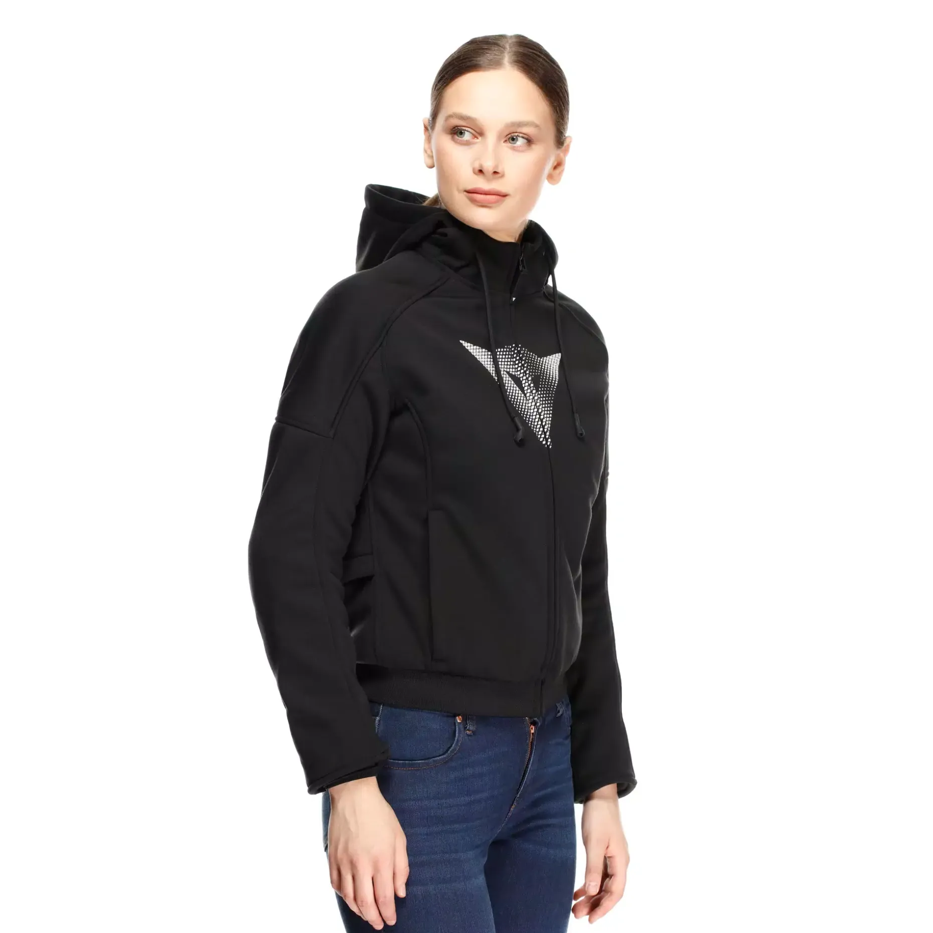 DAEMON-X - SUDADERA DE MOTO CON PROTECCIONES MUJER