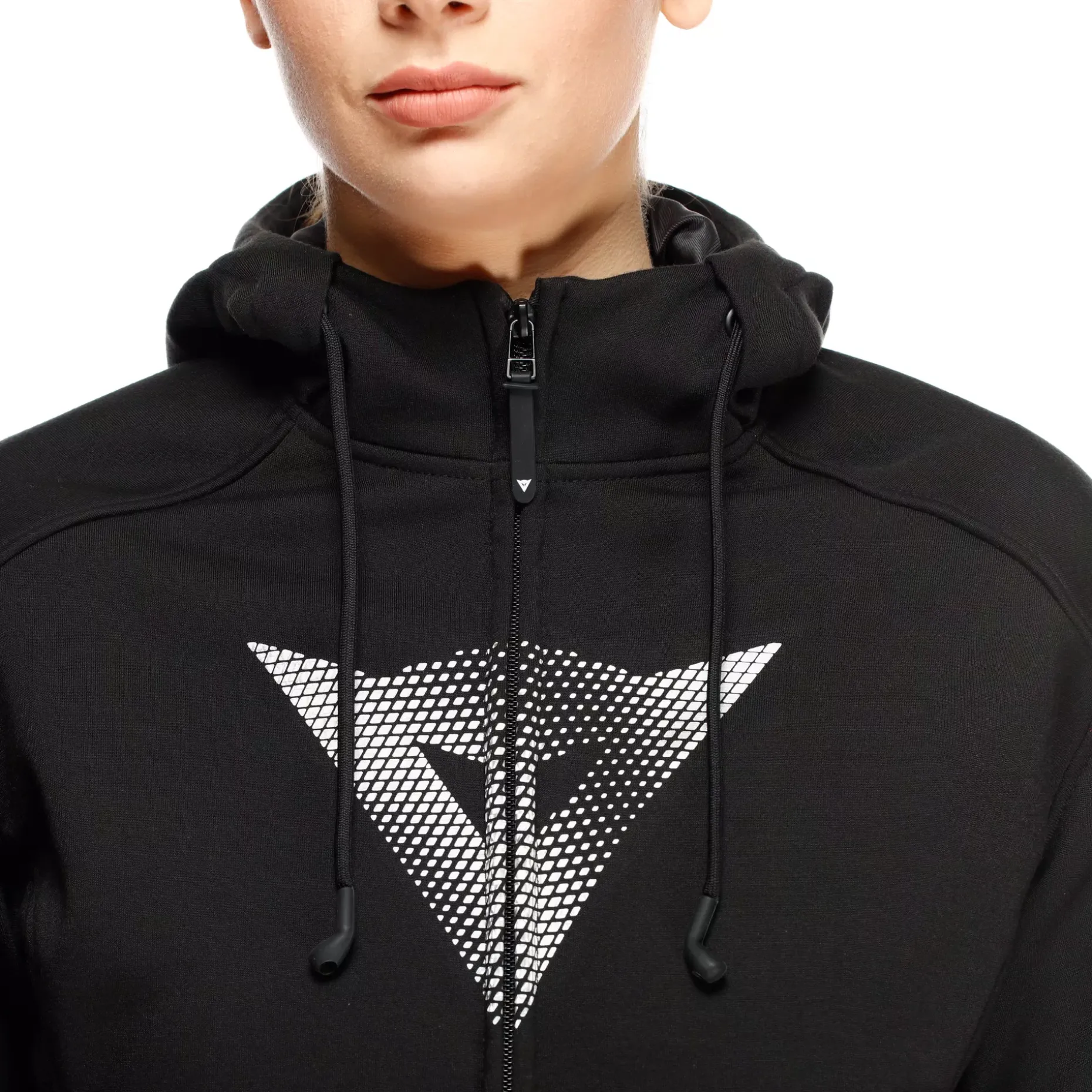 DAEMON-X - SUDADERA DE MOTO CON PROTECCIONES MUJER