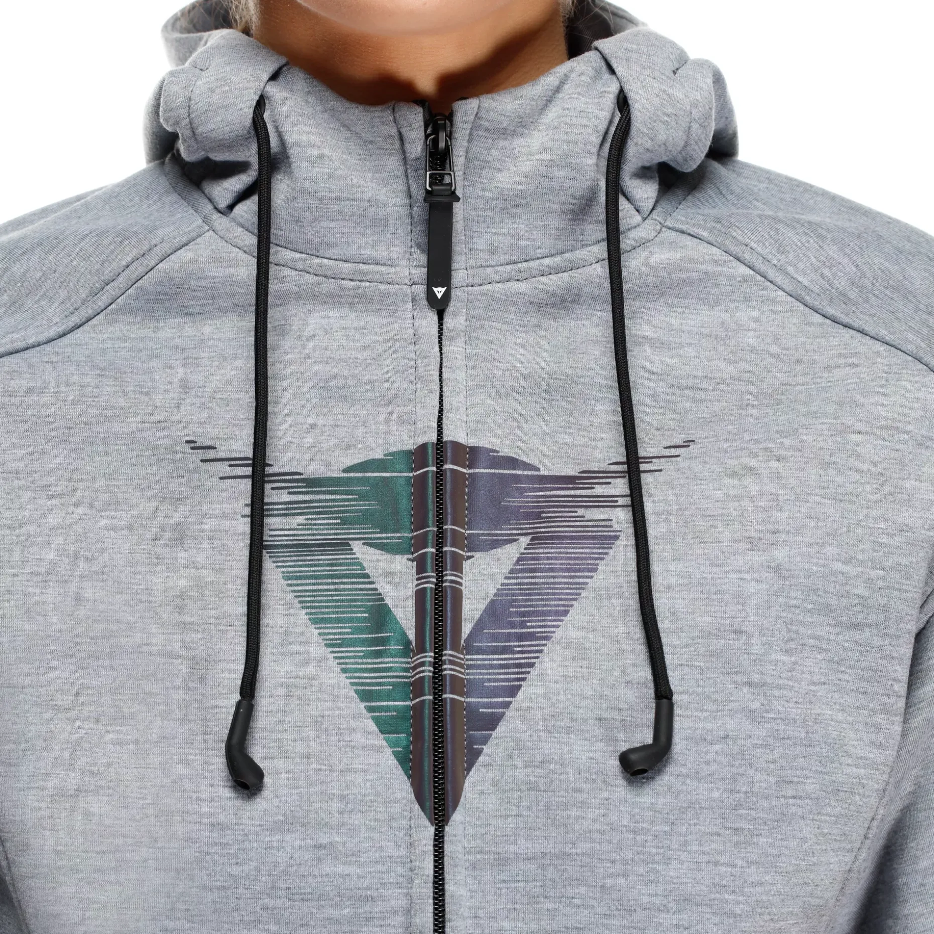 DAEMON-X - SUDADERA DE MOTO CON PROTECCIONES MUJER