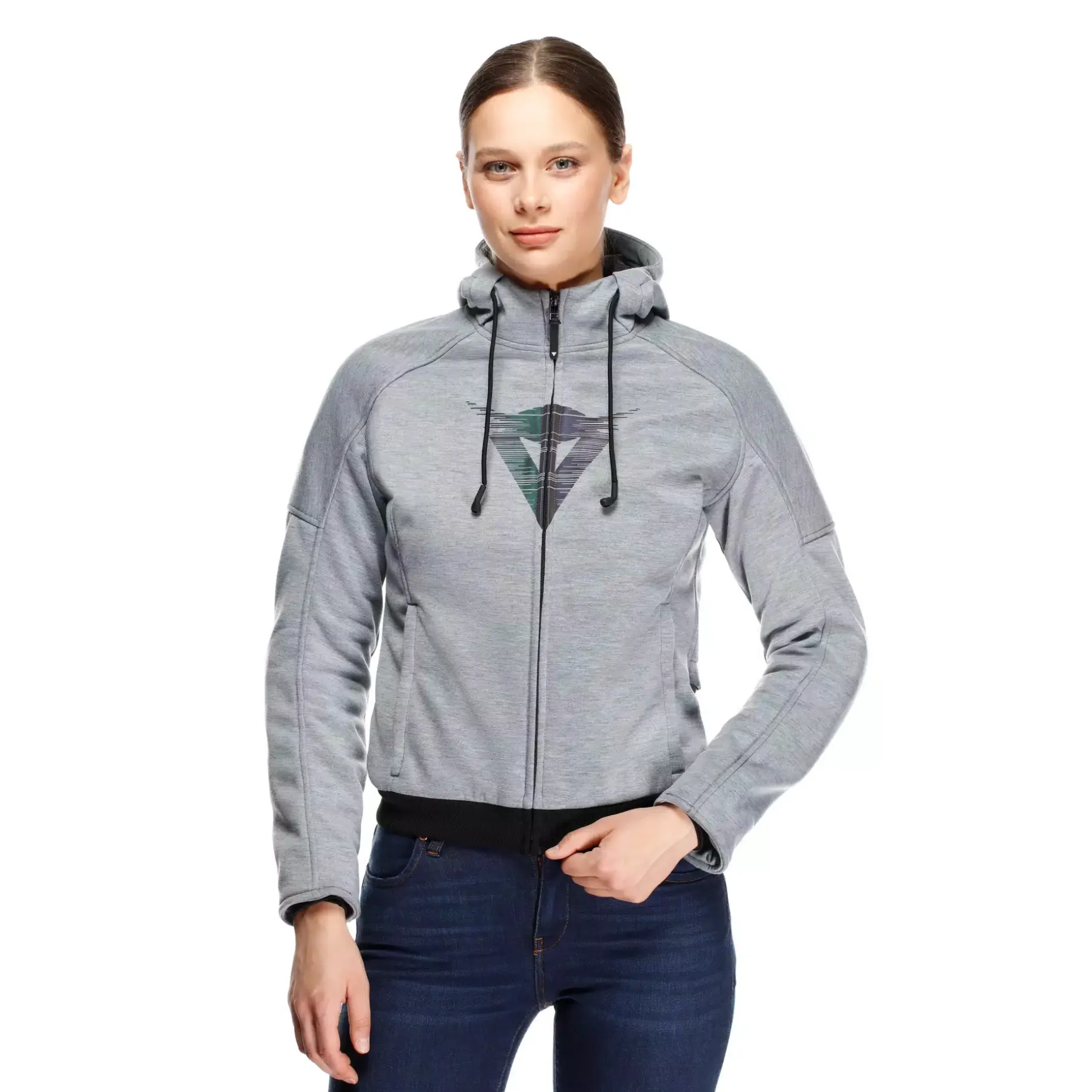DAEMON-X - SUDADERA DE MOTO CON PROTECCIONES MUJER
