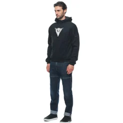 DAEMON-X SAFETY HOODIE CHAQUETA DE TELA MOTO HOMBRE