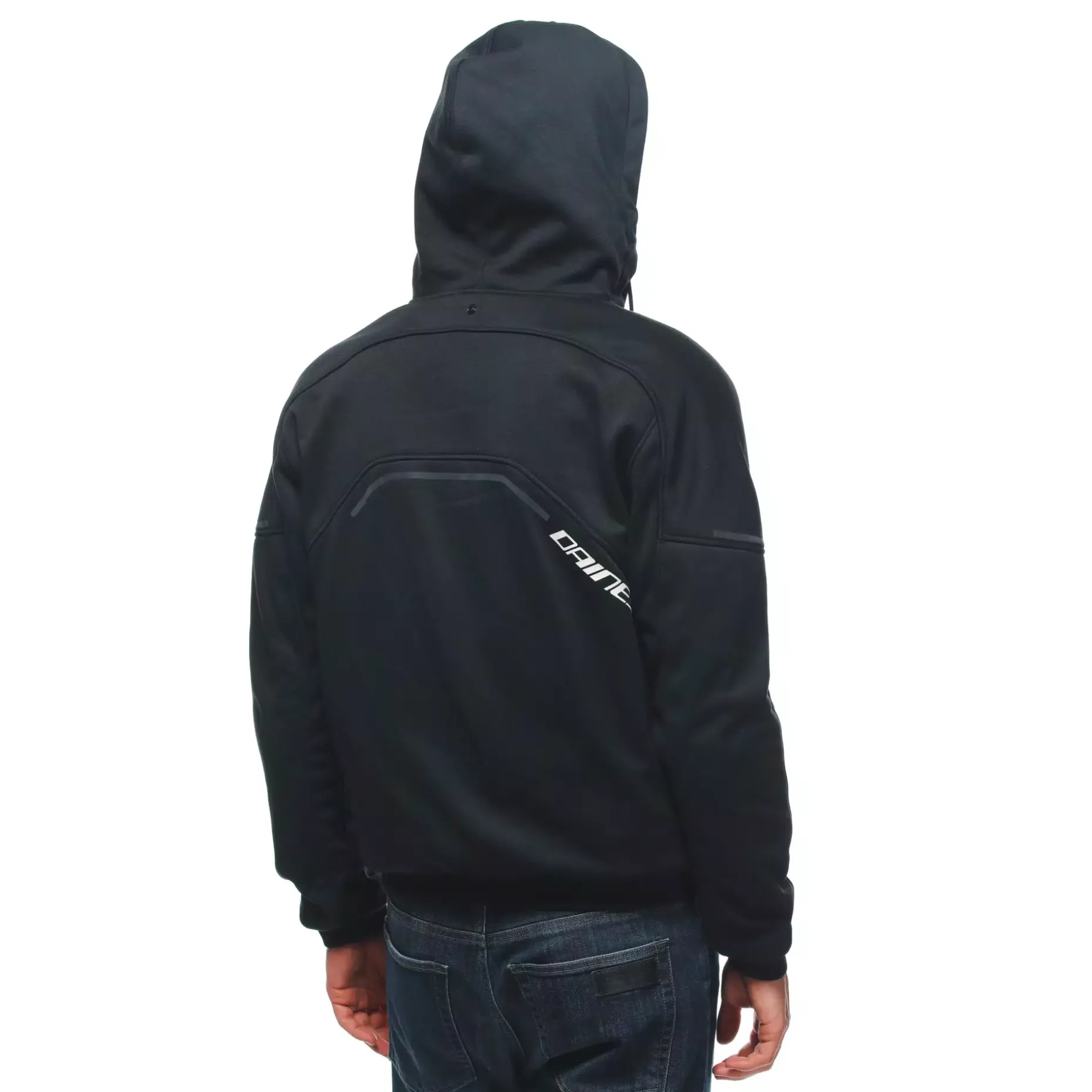 DAEMON-X SAFETY HOODIE CHAQUETA DE TELA MOTO HOMBRE
