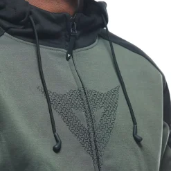 DAEMON-X SAFETY HOODIE CHAQUETA DE TELA MOTO HOMBRE