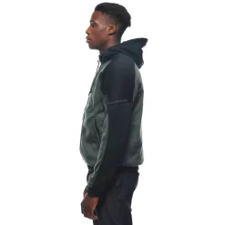 DAEMON-X SAFETY HOODIE CHAQUETA DE TELA MOTO HOMBRE