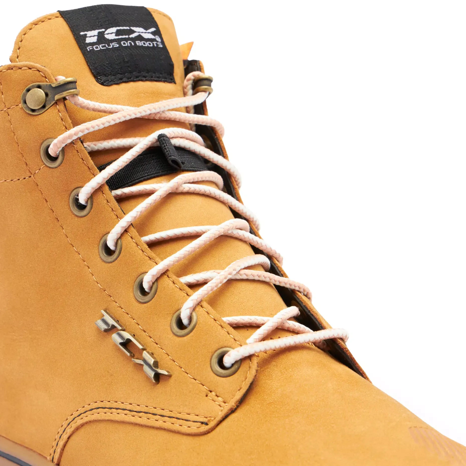 DARTWOOD WP ZAPATOS DE MOTO IMPERMEABLES HOMBRE - MARRÓN CLARO