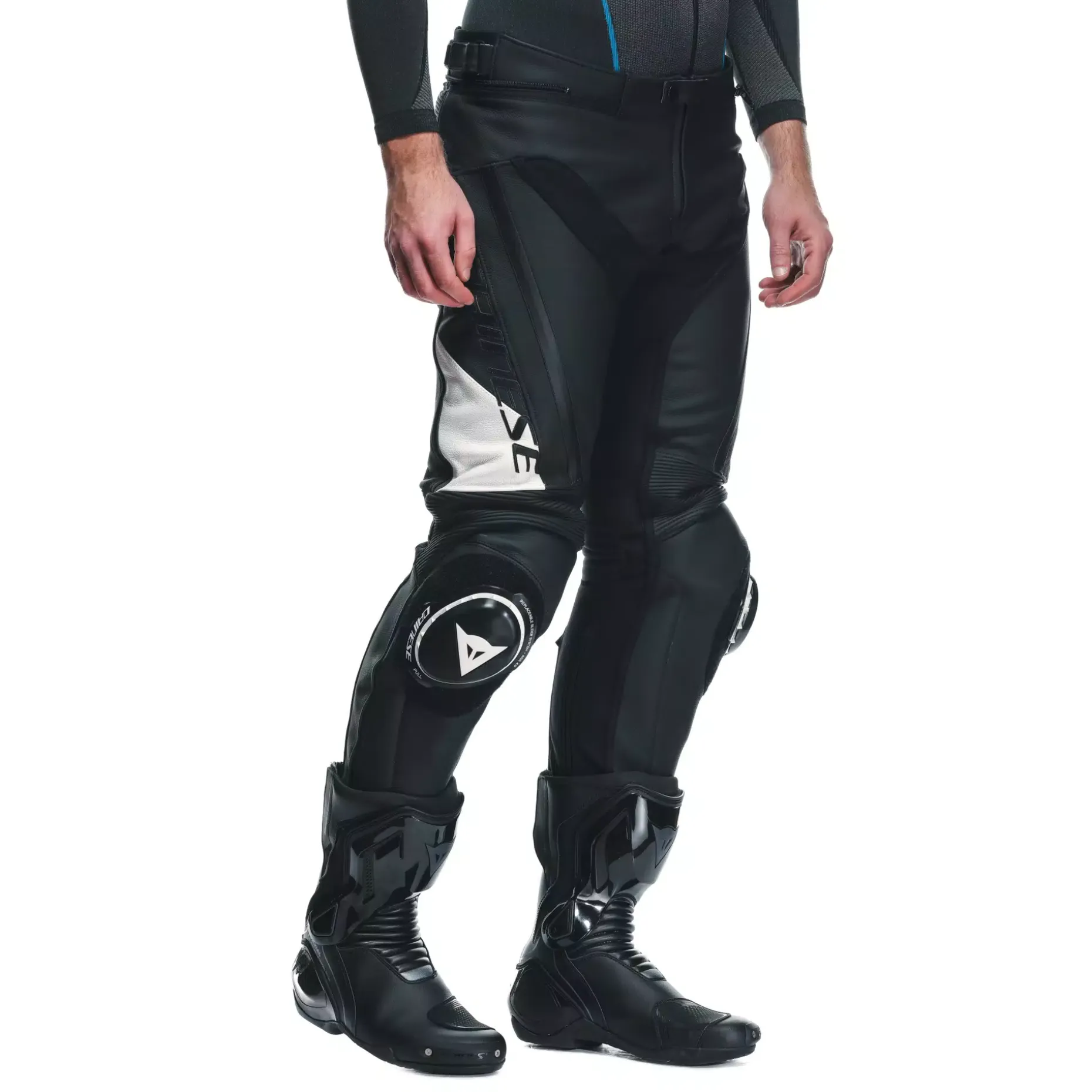 DELTA 4 - PANTALONES DE MOTO DE CUERO HOMBRE
