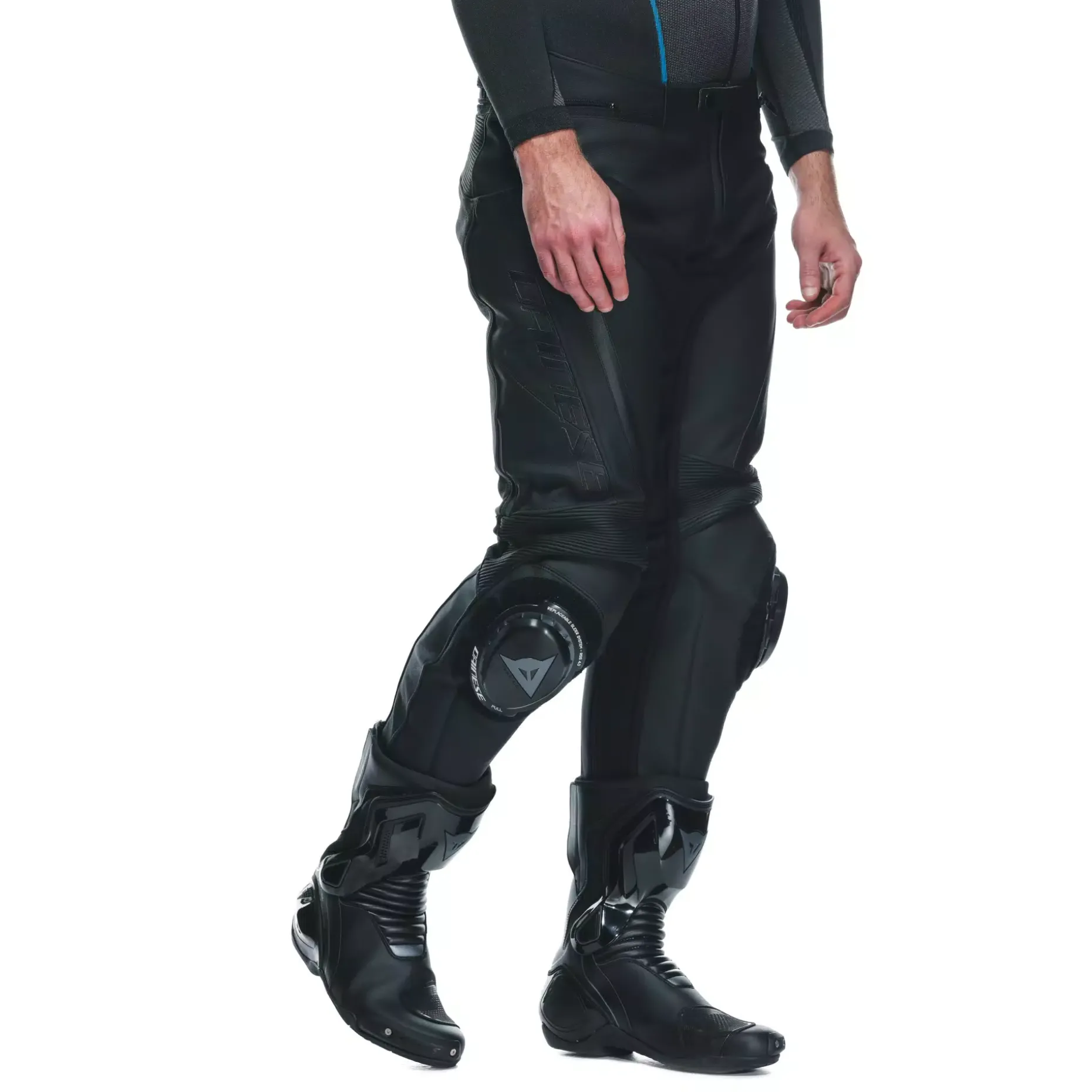 DELTA 4 - PANTALONES DE MOTO DE CUERO HOMBRE