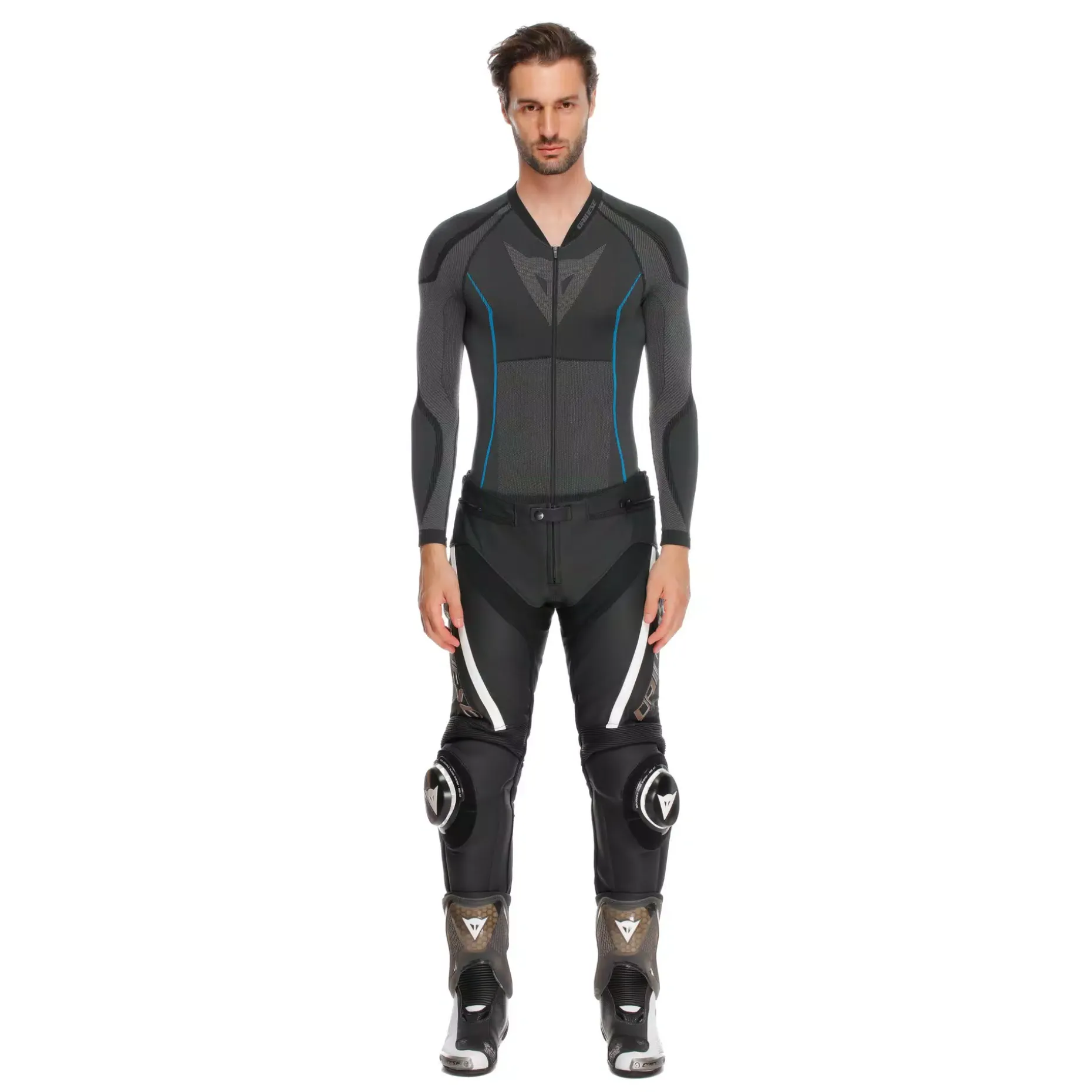 DELTA 4 - PANTALONES DE MOTO DE CUERO HOMBRE