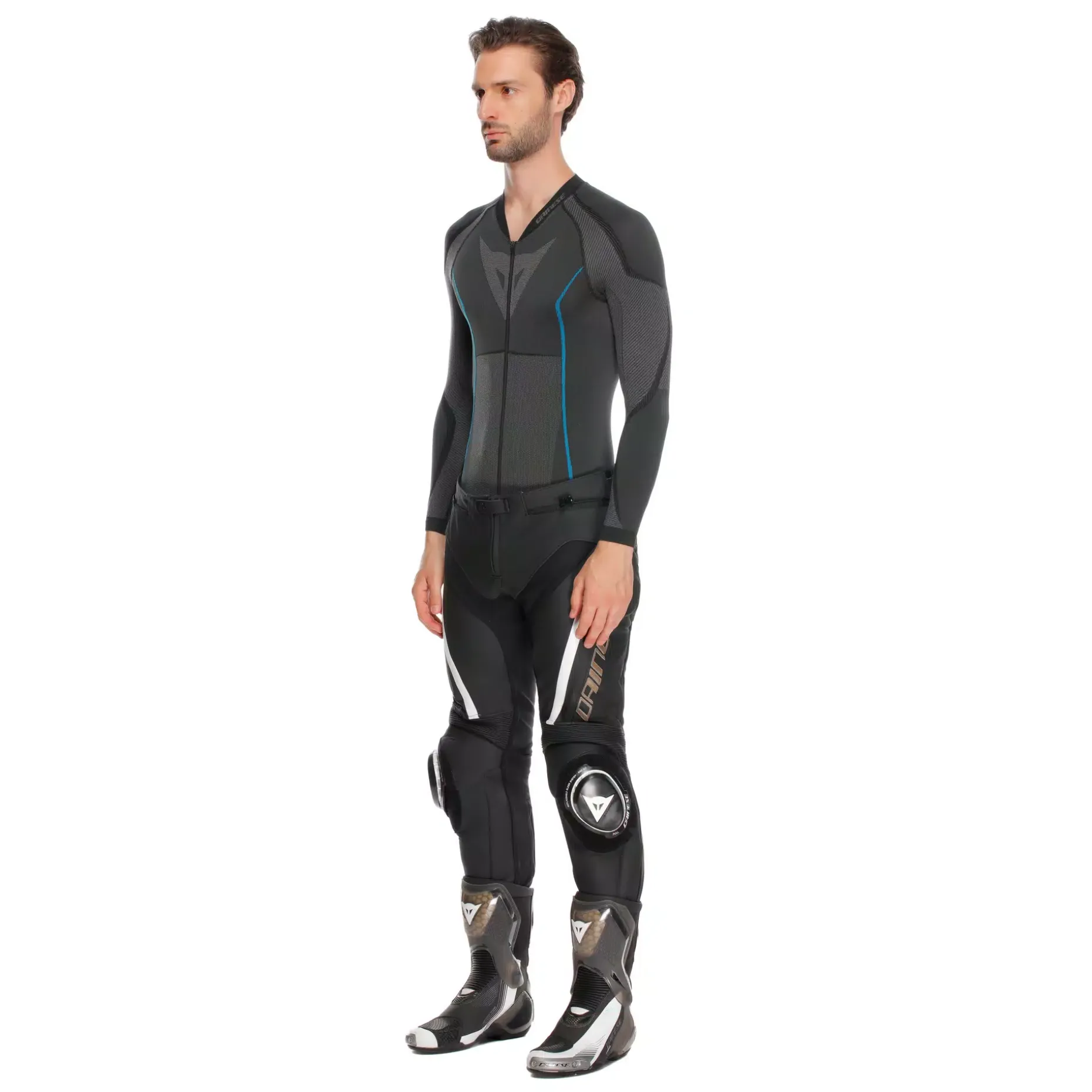 DELTA 4 - PANTALONES DE MOTO DE CUERO HOMBRE