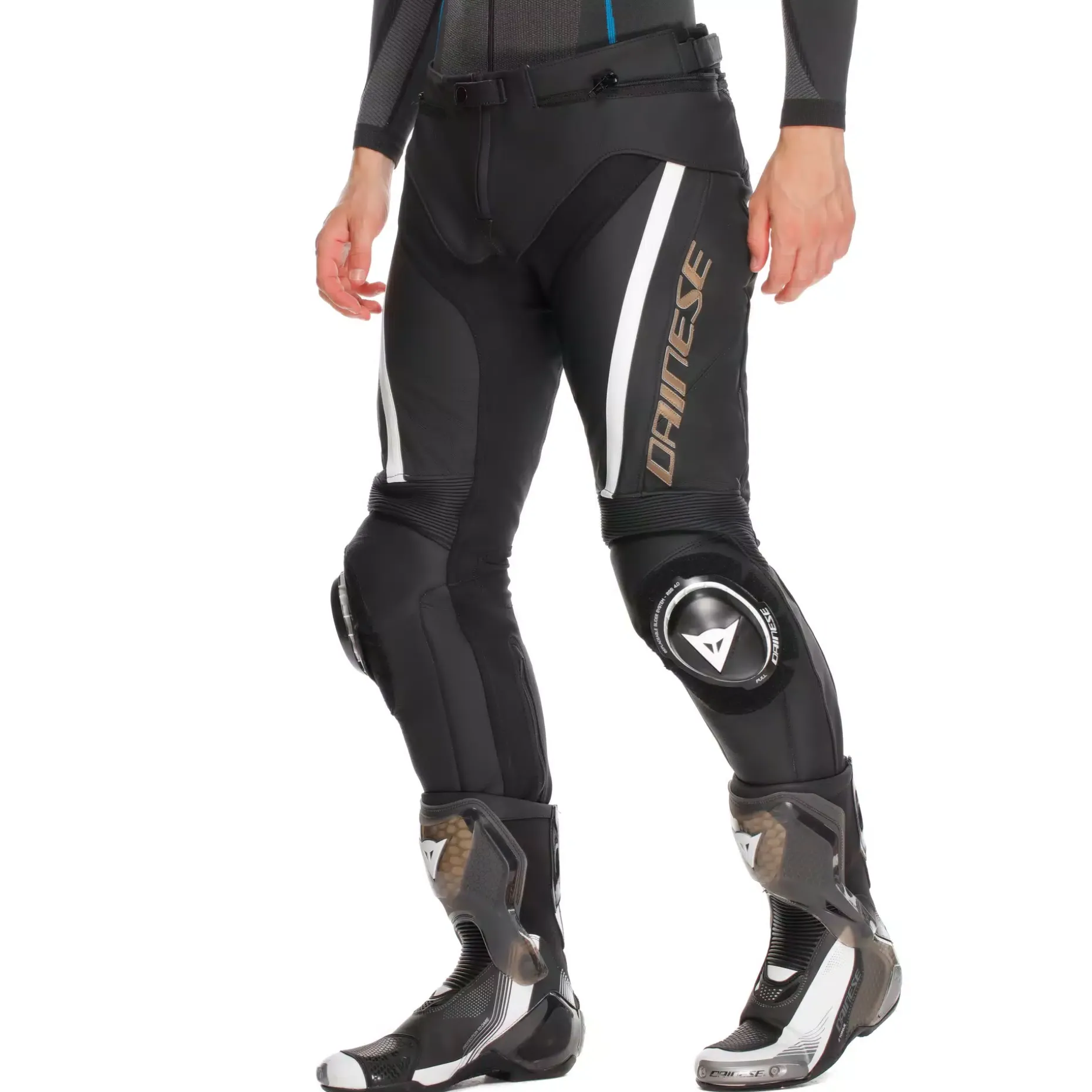 DELTA 4 - PANTALONES DE MOTO DE CUERO HOMBRE