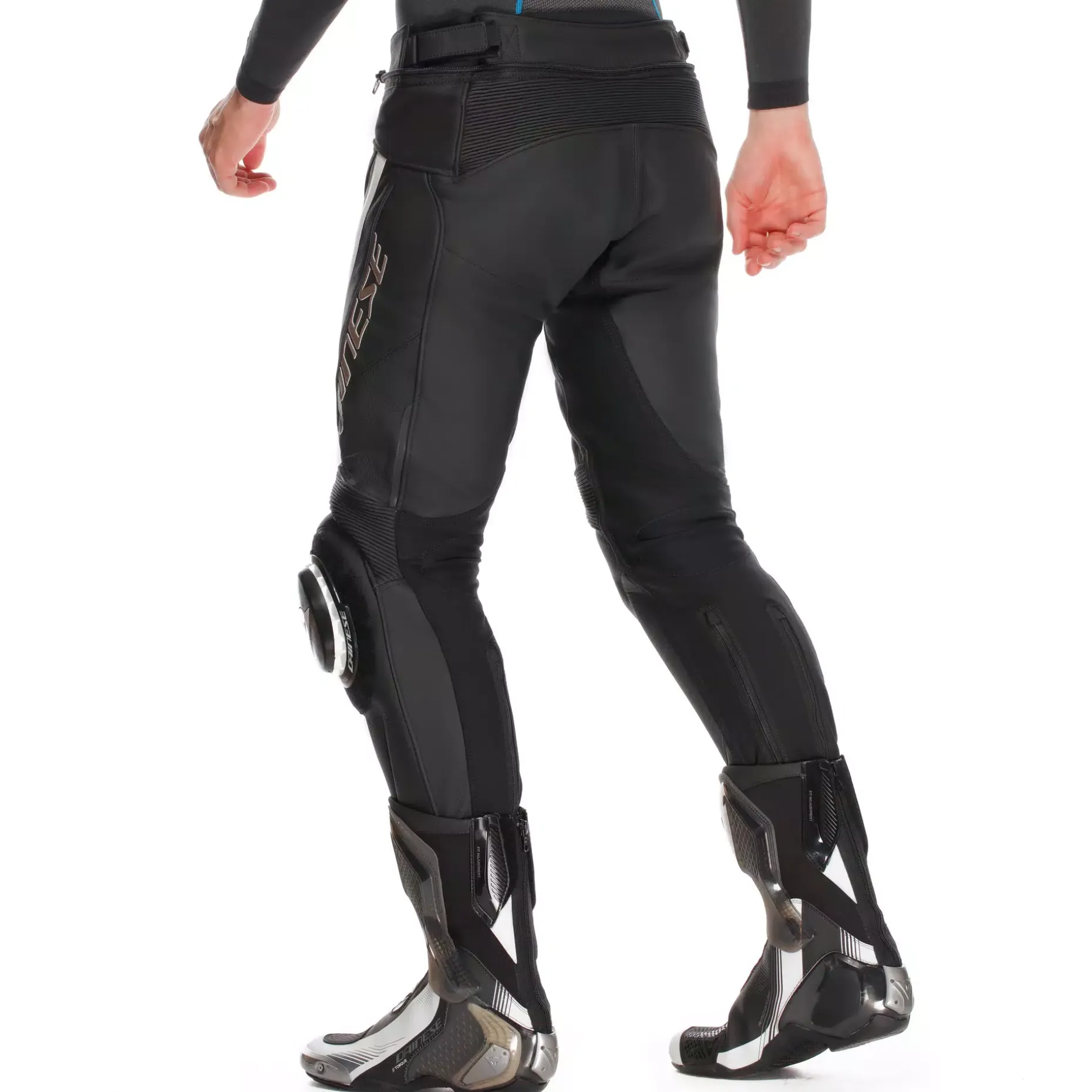 DELTA 4 - PANTALONES DE MOTO DE CUERO HOMBRE
