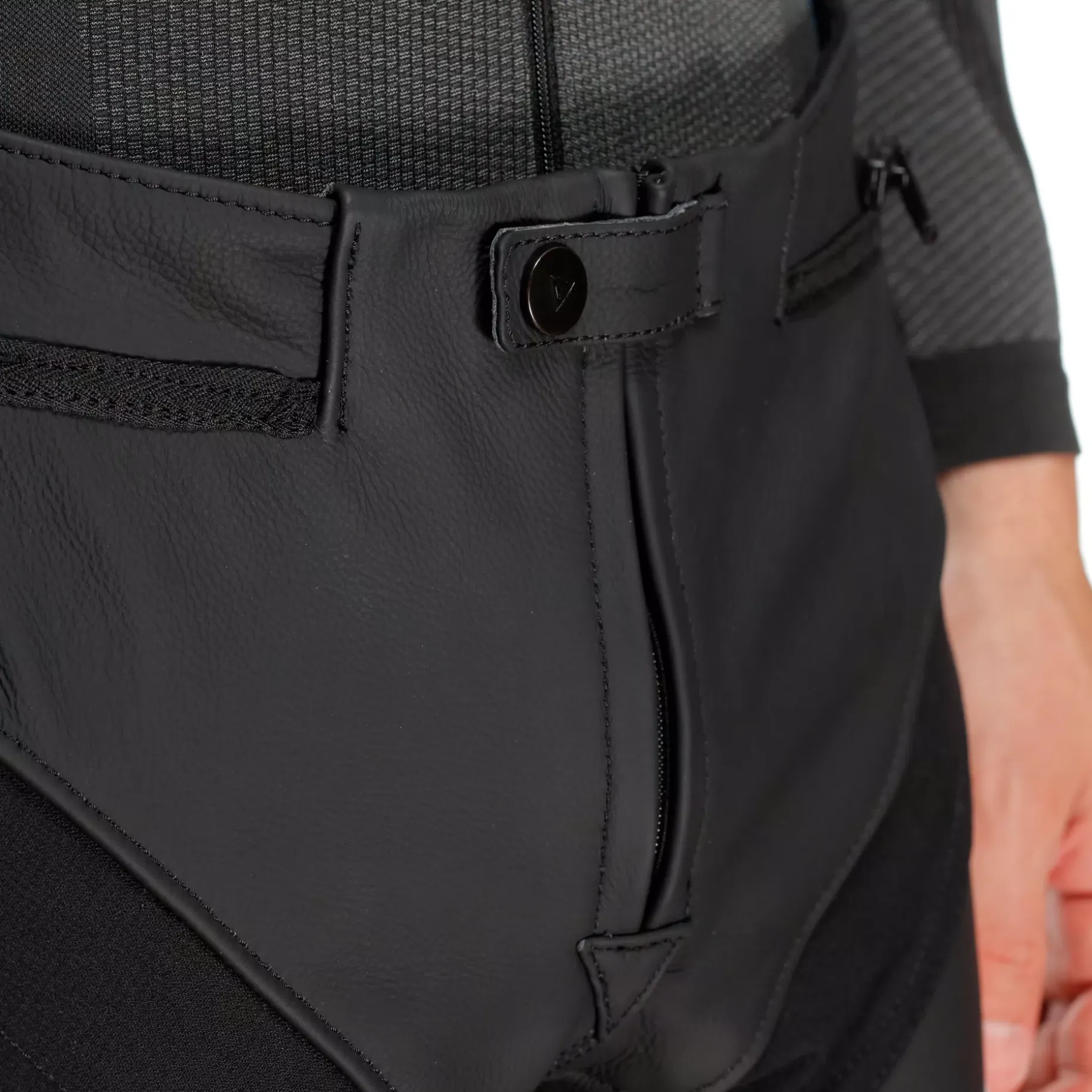 DELTA 4 - PANTALONES DE MOTO DE CUERO HOMBRE