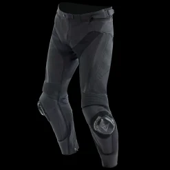 DELTA 4 PANTALONES DE CUERO PERFORADO MOTO HOMBRE