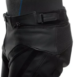 DELTA 4 PANTALONES DE CUERO PERFORADO MOTO HOMBRE