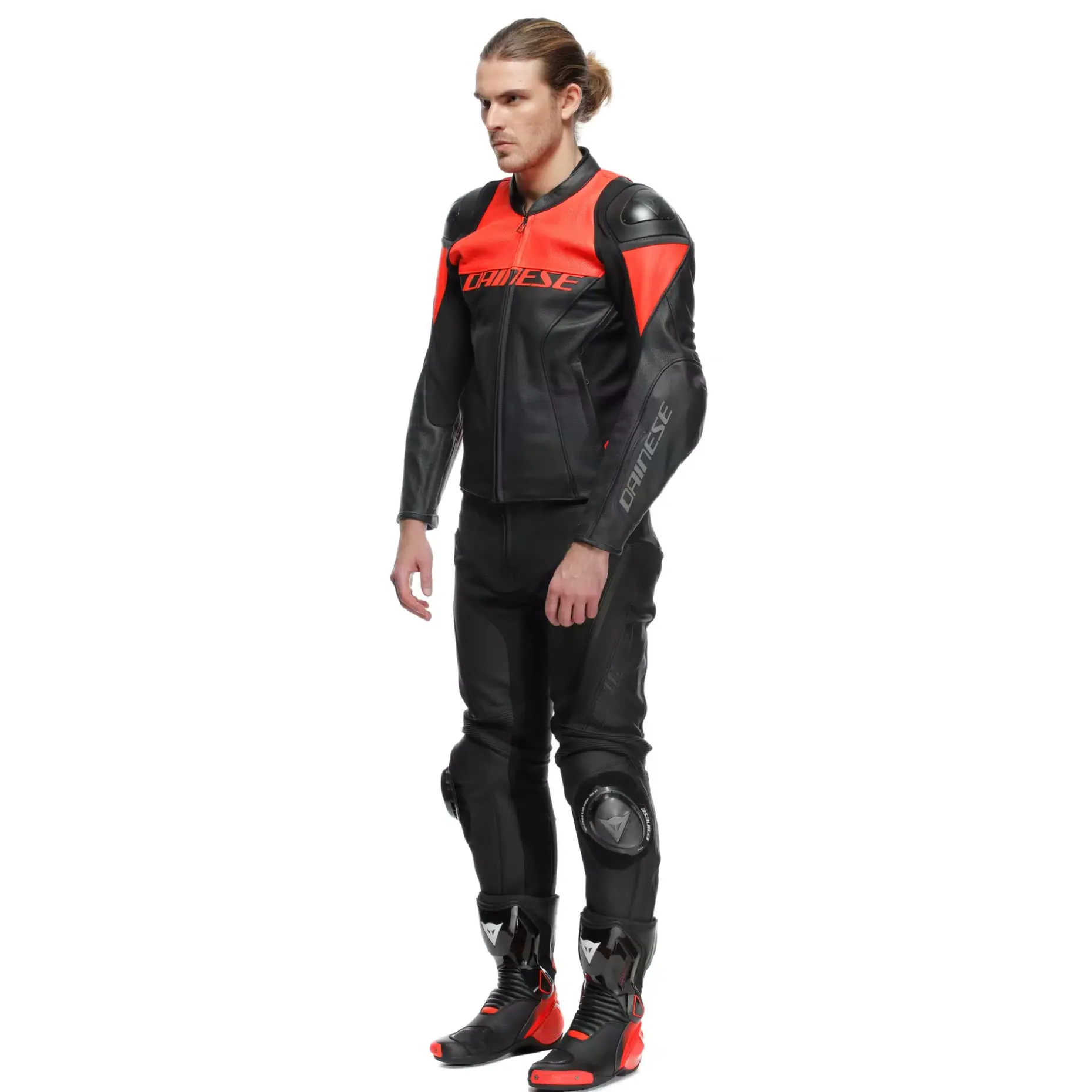 DELTA 4 PANTALONES DE CUERO PERFORADO MOTO HOMBRE