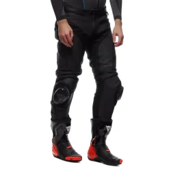 DELTA 4 PANTALONES DE CUERO PERFORADO MOTO HOMBRE