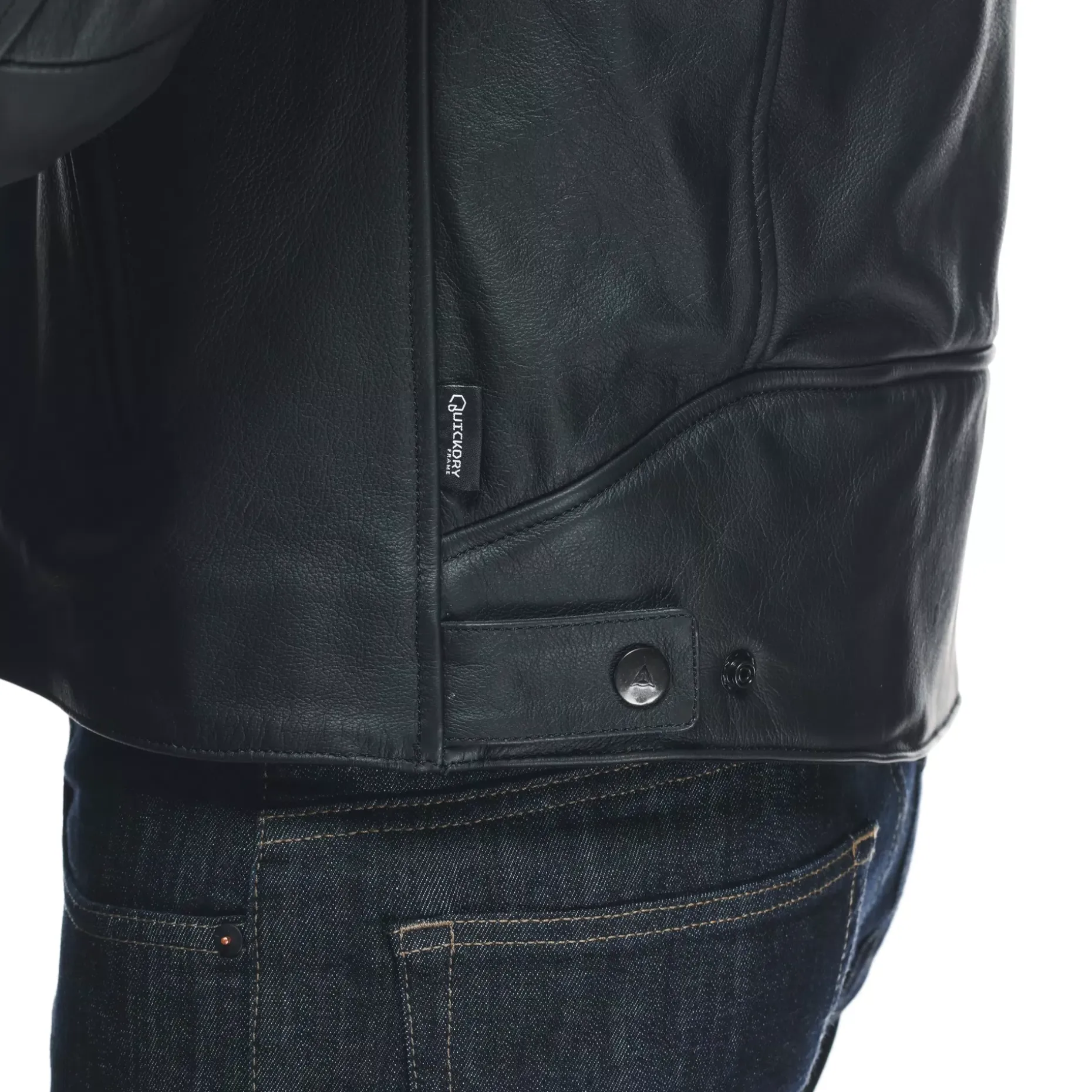FULCRO CHAQUETA DE CUERO MOTO HOMBRE