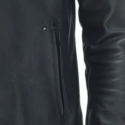 FULCRO CHAQUETA DE CUERO MOTO HOMBRE