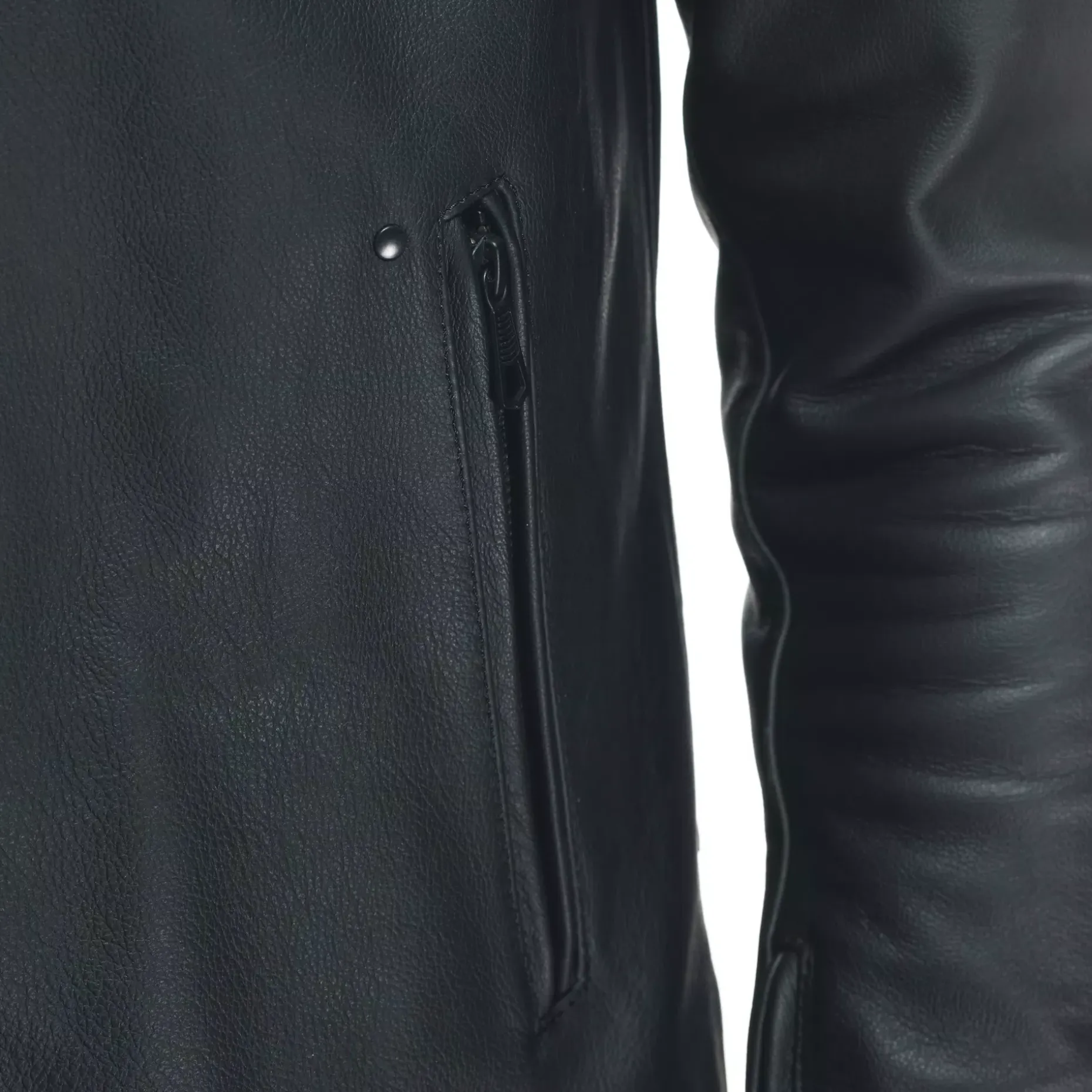 FULCRO CHAQUETA DE CUERO MOTO HOMBRE