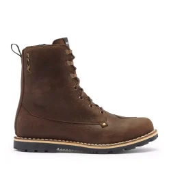 HERO 2 WP BOTAS DE MOTO DE CUERO IMPERMEABLES HOMBRE - MARRÓN