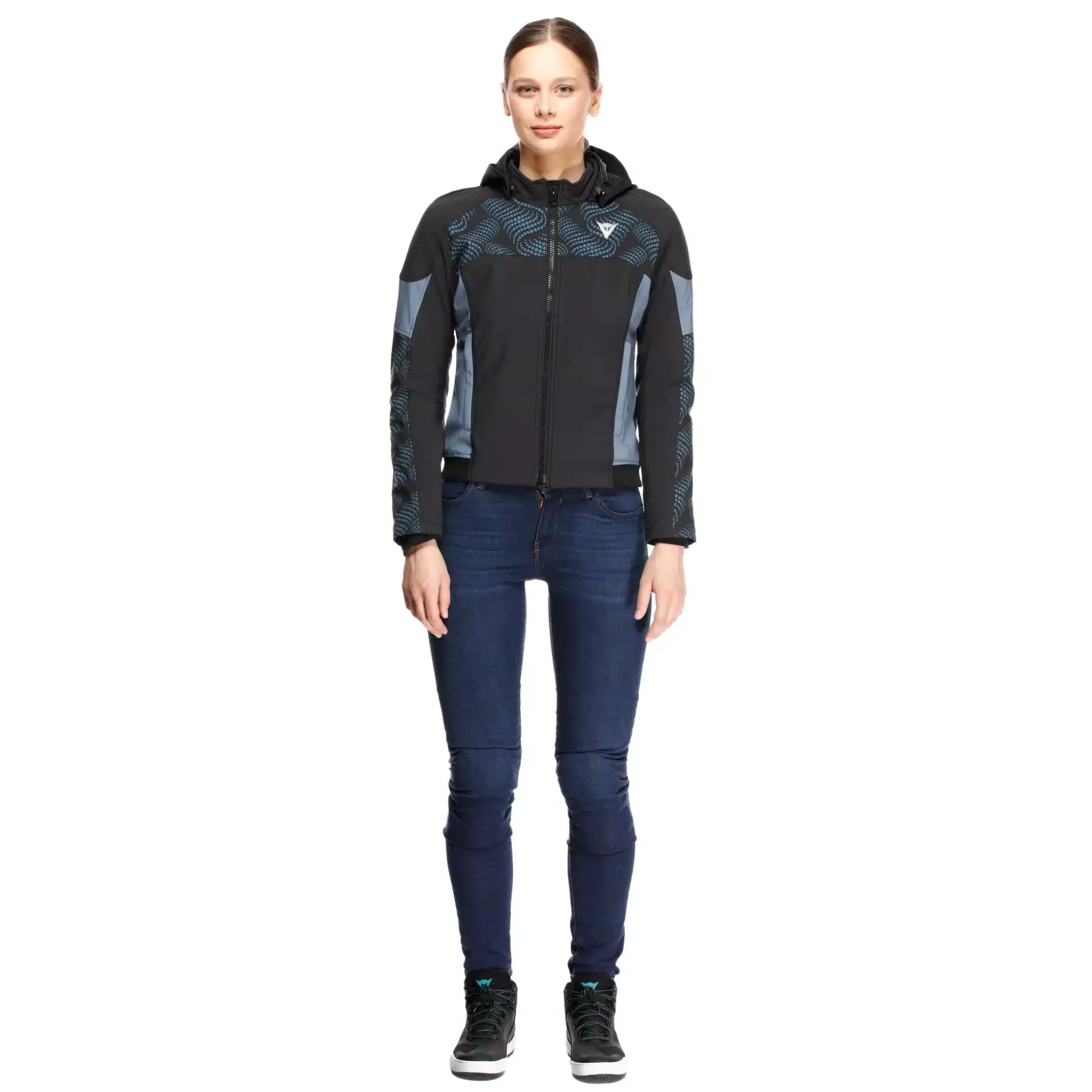 IGNITE 2 - CAZADORA MOTO EN TELA MUJER