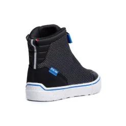 IKASU 2 AIR ZAPATOS DE MOTO VERANO MUJER - NEGRO/AZUL ELÉCTRICO