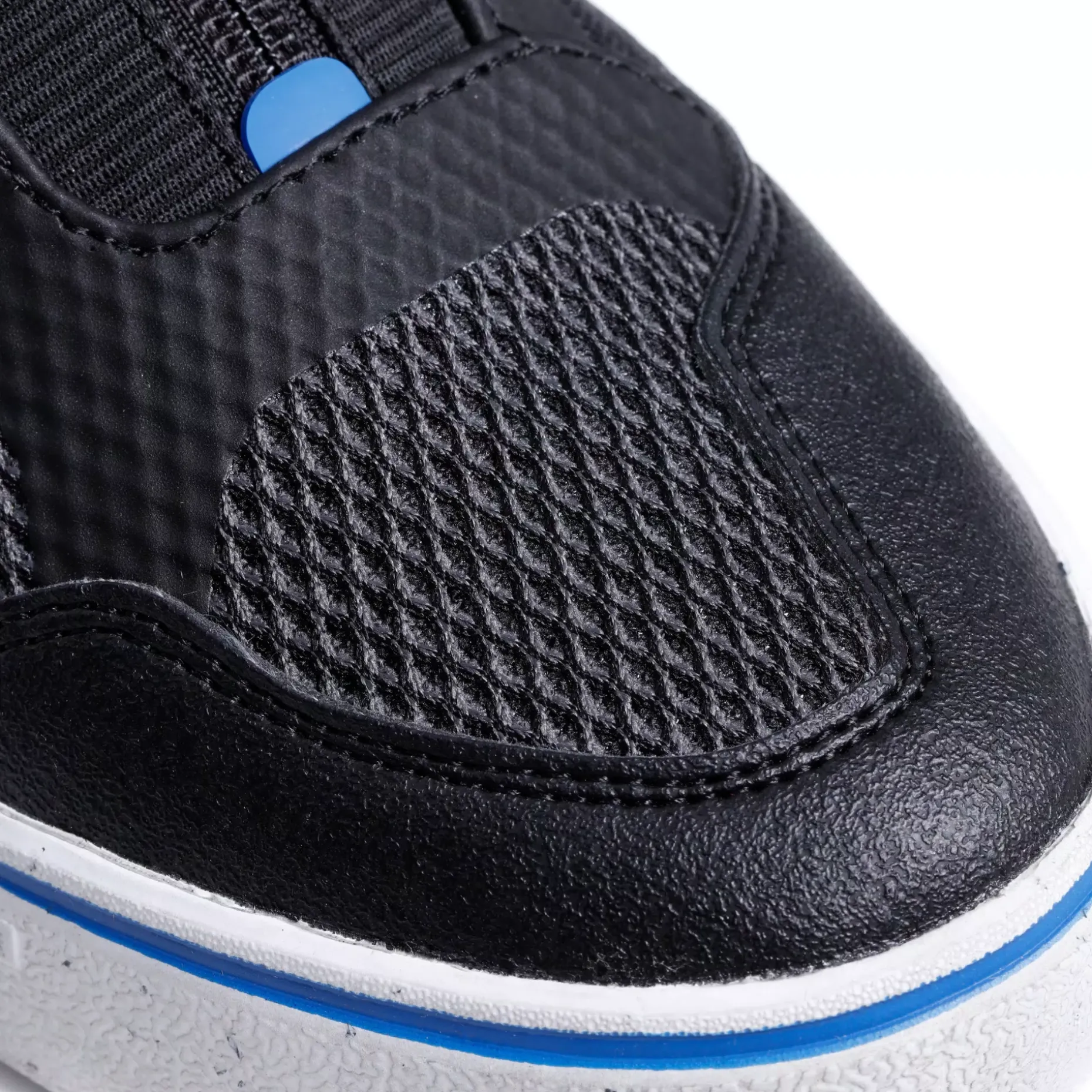 IKASU 2 AIR ZAPATOS DE MOTO VERANO MUJER - NEGRO/AZUL ELÉCTRICO