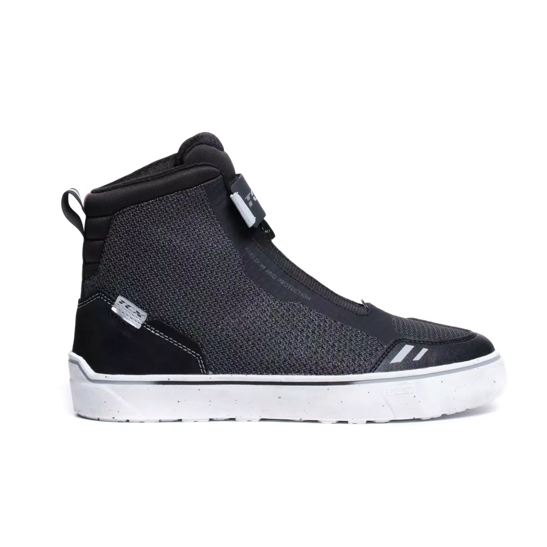 IKASU 2 AIR ZAPATOS DE MOTO VERANO HOMBRE - NEGRO/REFLECTANTE