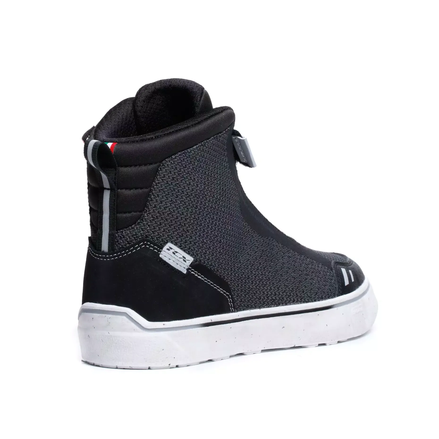 IKASU 2 AIR ZAPATOS DE MOTO VERANO HOMBRE - NEGRO/REFLECTANTE