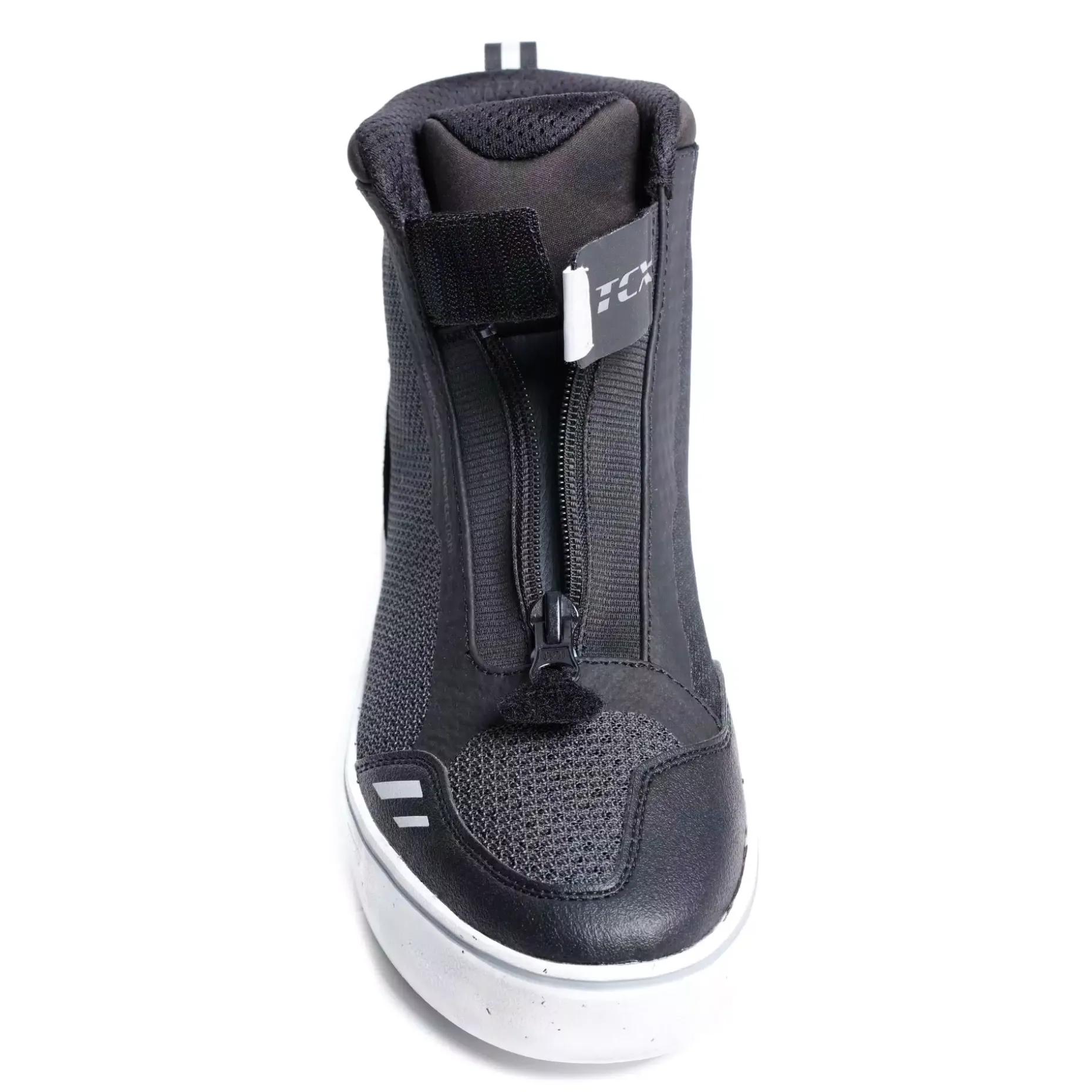 IKASU 2 AIR ZAPATOS DE MOTO VERANO HOMBRE - NEGRO/REFLECTANTE