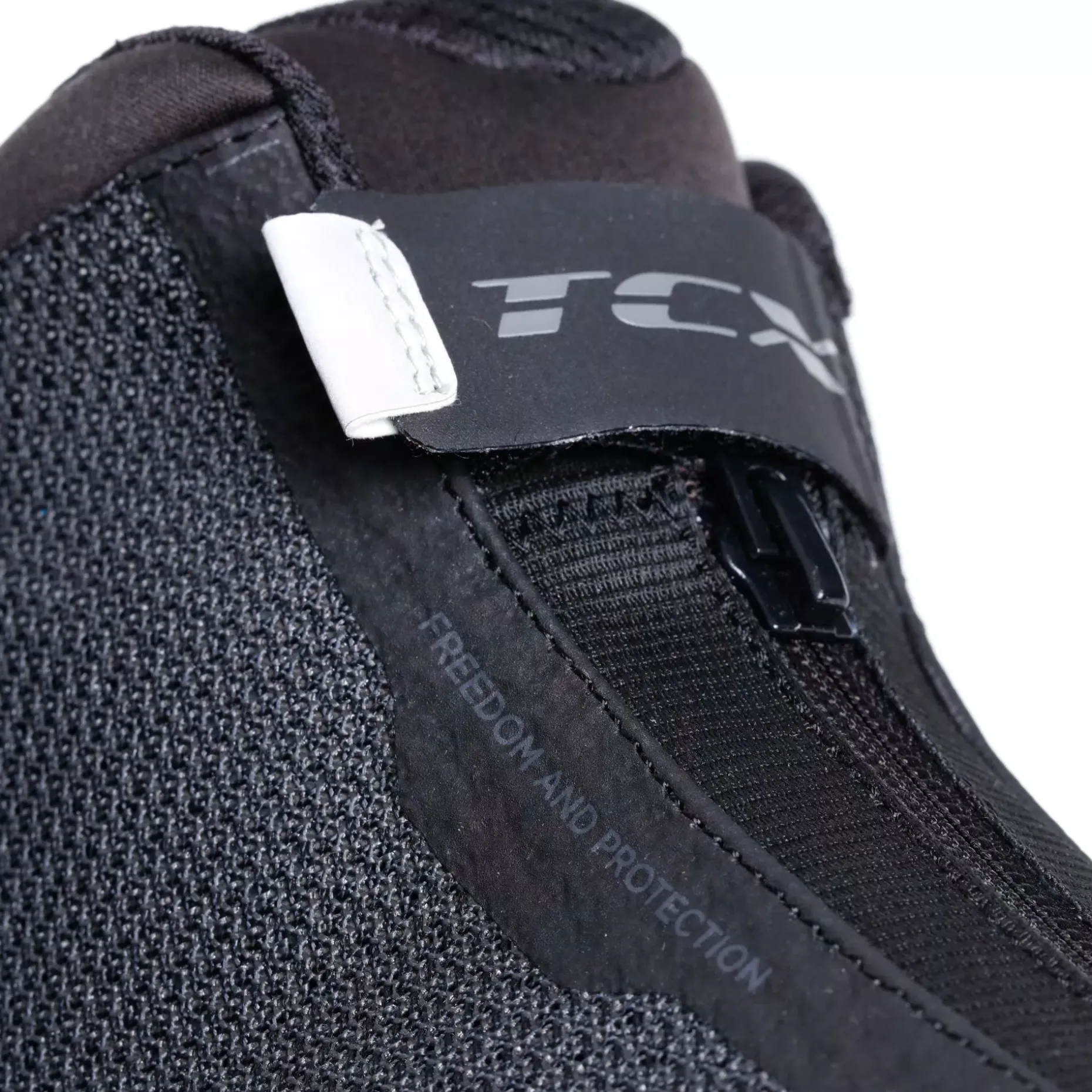 IKASU 2 AIR ZAPATOS DE MOTO VERANO HOMBRE - NEGRO/REFLECTANTE