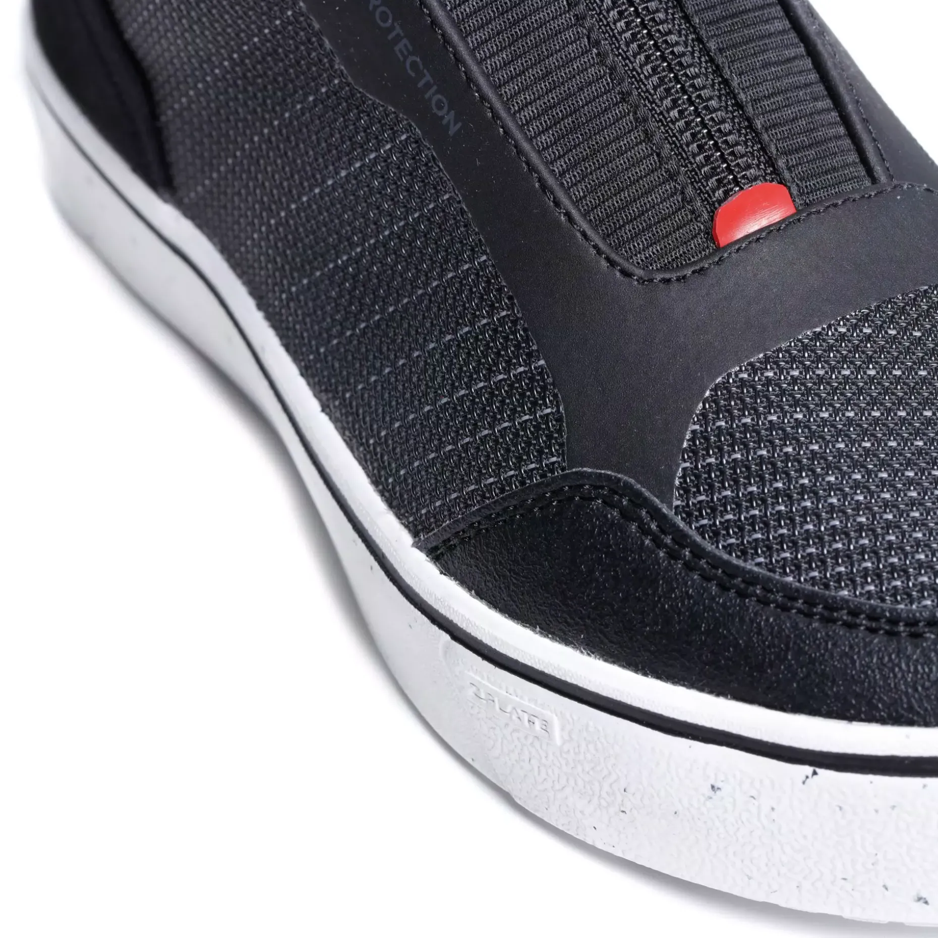 IKASU 2 WP ZAPATOS DE MOTO IMPERMEABLES MUJER - NEGRO/ROJO OSCURO