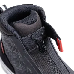 IKASU 2 WP ZAPATOS DE MOTO IMPERMEABLES MUJER - NEGRO/ROJO OSCURO