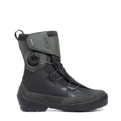 INFINITY 3 WP BOTAS MOTO TOURING IMPERMEABLES HOMBRE - NEGRO/VERDE MILITAR