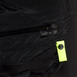 IPERATTIVA - CHAQUETA DE MOTO EN CUERO Y TELA PARA HOMBRE