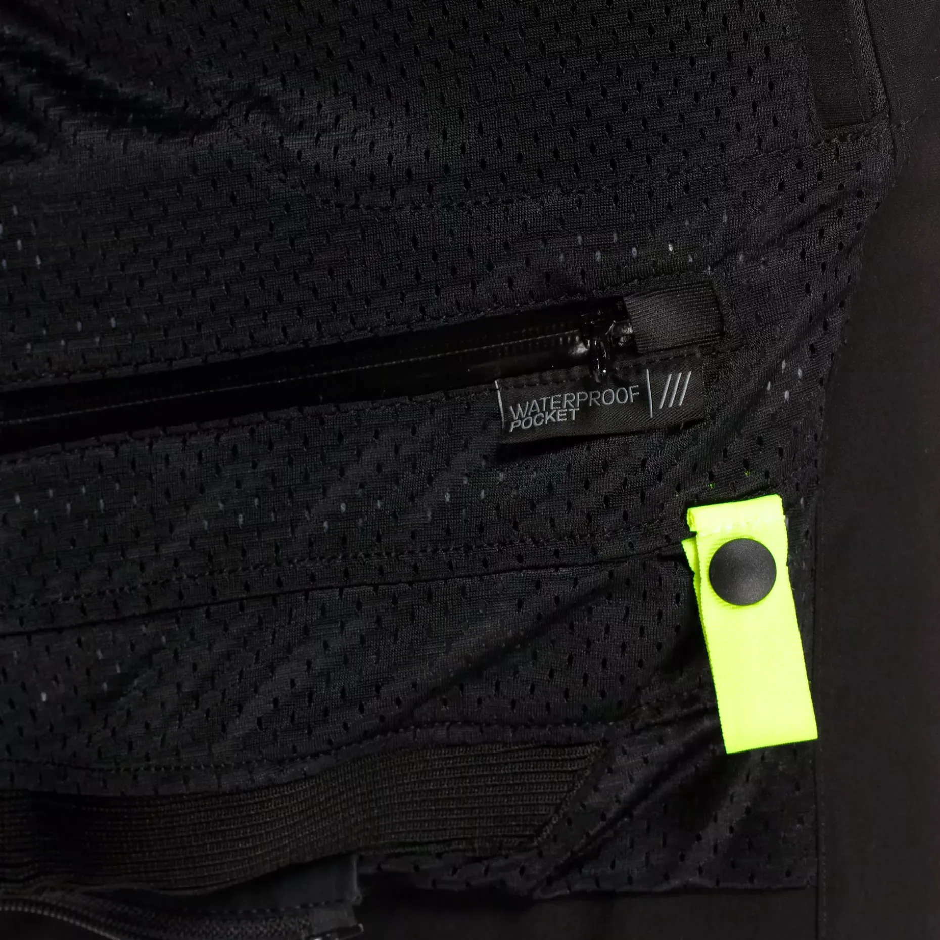 IPERATTIVA - CHAQUETA DE MOTO EN CUERO Y TELA PARA HOMBRE