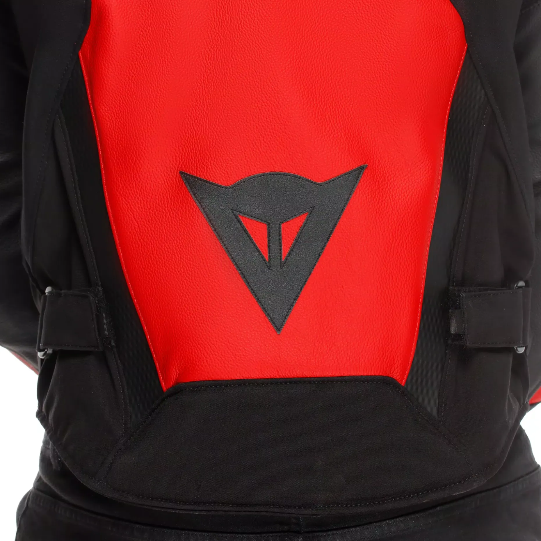 IPERATTIVA - CHAQUETA DE MOTO EN CUERO Y TELA PARA HOMBRE